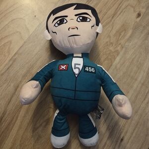 Player 456: Seong Gi-Hun Plush - Netflix Squid Game Toy 12-inch NEW W.o Tags